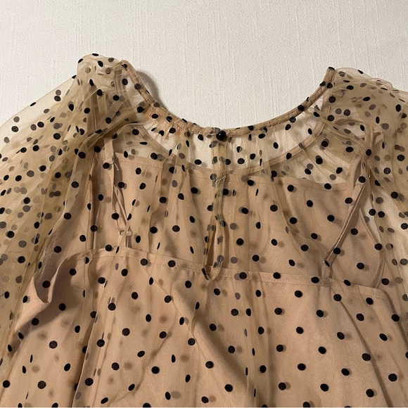 VICI Sheer Polka Dot Top - Picture 8 of 12